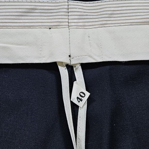 Ballin Pants Mens 40 (42) x 31 Black Zip Fly Wool Pockets Classic Trousers VTG - Picture 11 of 16